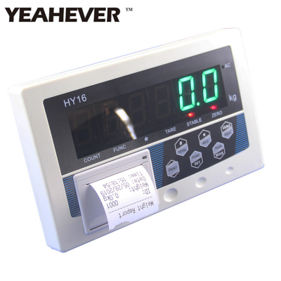 HY16-P  weight indicator with printer weighing indicator for platform scale truck scale floor scale LED large display