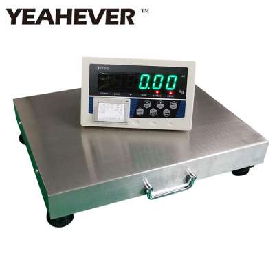 Wireless Intelligent Weighing Bench Scale with printer