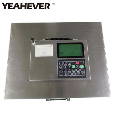 Long distance wireless communication bench scale with SS housing indictor